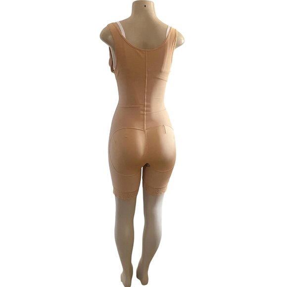 Underbust Front Zipper Post Surgery Tummy Control Fajas Colombianas Shapewear - Picture 3 of 11